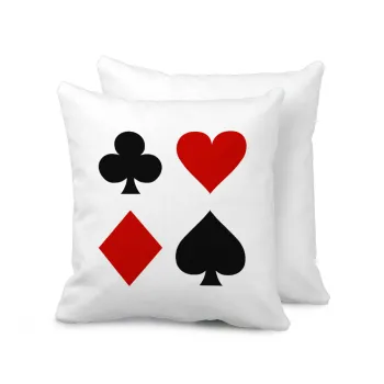 Τραπουλόχαρτα, Μαξιλάρι καναπέ 40x40cm περιέχεται το  γέμισμα