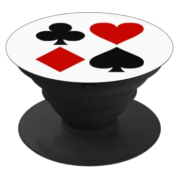 Τραπουλόχαρτα, Phone Holders Stand  Μαύρο Βάση Στήριξης Κινητού στο Χέρι