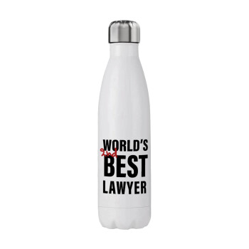 2nd, World Best Lawyer , Μεταλλικό παγούρι θερμός (Stainless steel), διπλού τοιχώματος, 750ml