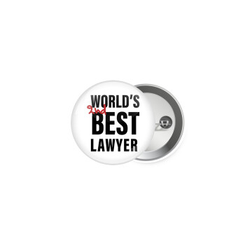 2nd, World Best Lawyer , Κονκάρδα παραμάνα 5cm
