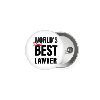 2nd, World Best Lawyer , Κονκάρδα παραμάνα 5.9cm