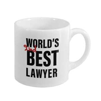 2nd, World Best Lawyer , Κουπάκι κεραμικό, για espresso 150ml