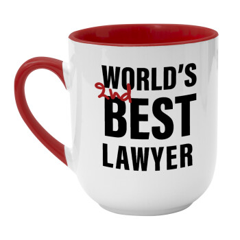 2nd, World Best Lawyer , Κούπα κεραμική tapered 260ml