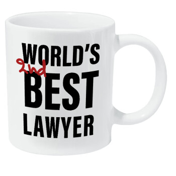 2nd, World Best Lawyer , Κούπα Giga, κεραμική, 590ml