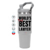 GREY Travel Tumbler with Handle 890ml