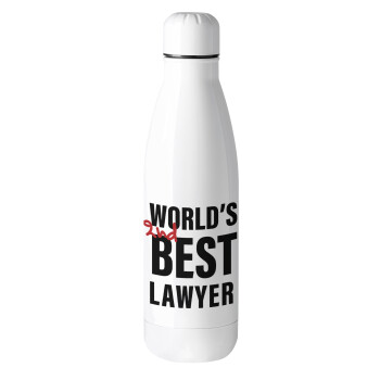2nd, World Best Lawyer , Metal mug thermos (Stainless steel), 500ml