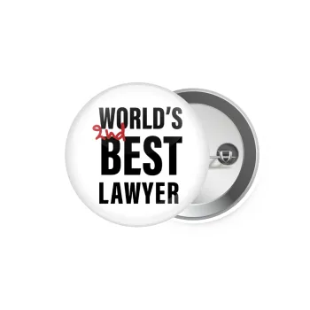 2nd, World Best Lawyer , Κονκάρδα παραμάνα 5.9cm
