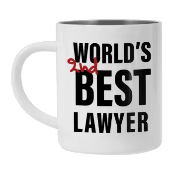 2nd, World Best Lawyer , Mug Stainless steel double wall 300ml