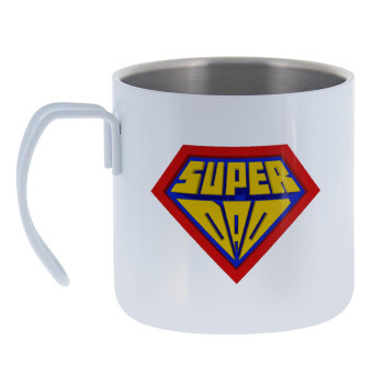 Super Dad 3D, Mug Stainless steel double wall 400ml