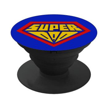 Super Dad 3D, Phone Holders Stand  Black Hand-held Mobile Phone Holder