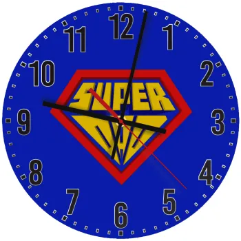 Super Dad 3D, Ρολόι τοίχου ξύλινο (30cm)