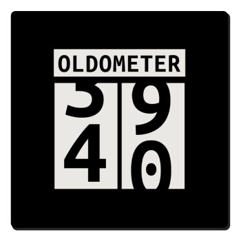 OLDOMETER, Τετράγωνο μαγνητάκι ξύλινο 6x6cm