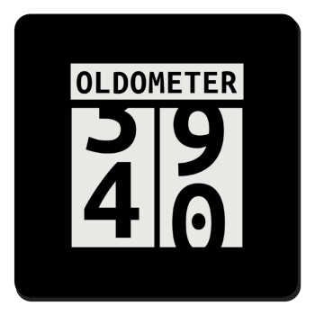 OLDOMETER, Τετράγωνο μαγνητάκι ξύλινο 9x9cm