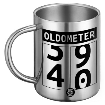 OLDOMETER, BIG Mug Stainless steel double wall (450ml)