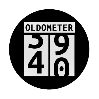 OLDOMETER, Mousepad Round 20cm