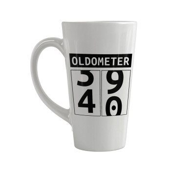 OLDOMETER, Κούπα κωνική Latte Μεγάλη, κεραμική, 450ml