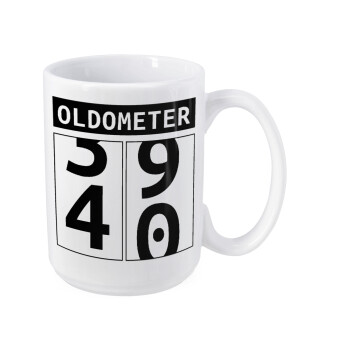 OLDOMETER, Κούπα Mega, κεραμική, 450ml