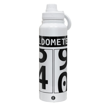 OLDOMETER, Θερμός 1L Ανοξείδωτο με Βάση Κινητού & Διπλά Τοιχώματα