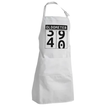 OLDOMETER, Adult Chef Apron (with sliders and 2 pockets)