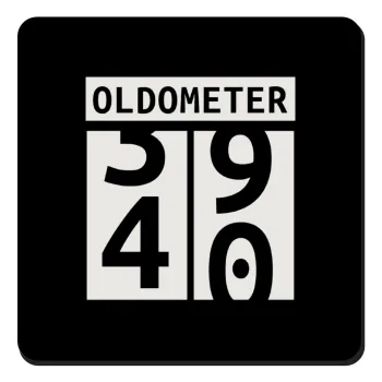OLDOMETER, Τετράγωνο μαγνητάκι ξύλινο 9x9cm