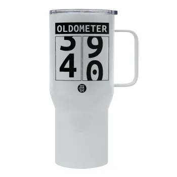 OLDOMETER, Tumbler με καπάκι, διπλού τοιχώματος (θερμό) 750L