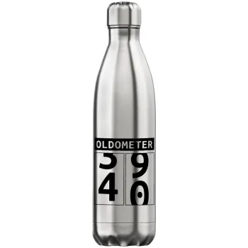 OLDOMETER, Inox (Stainless steel) hot metal mug, double wall, 750ml