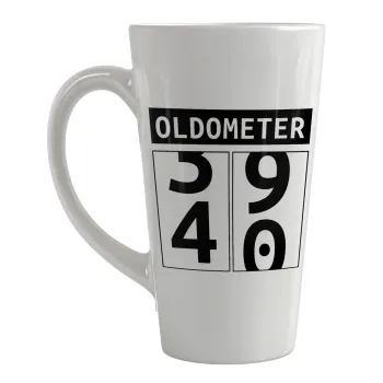 OLDOMETER, Κούπα κωνική Latte Μεγάλη, κεραμική, 450ml