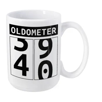 OLDOMETER, Κούπα Mega, κεραμική, 450ml