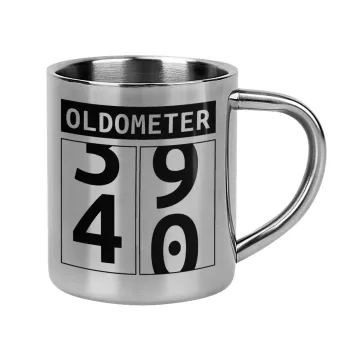 OLDOMETER, Κούπα Ανοξείδωτη διπλού τοιχώματος 300ml