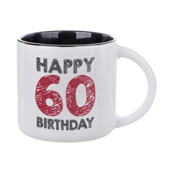 Happy 60 birthday!!!, Κούπα κεραμική 400ml