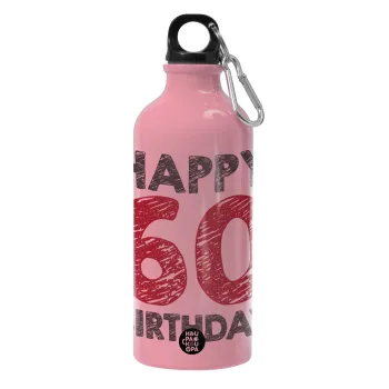 Happy 60 birthday!!!, Water bottle 600ml