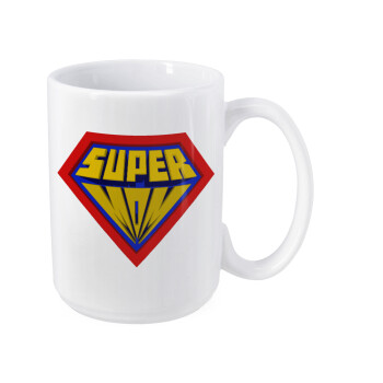 Super Mom 3D, Κούπα Mega, κεραμική, 450ml