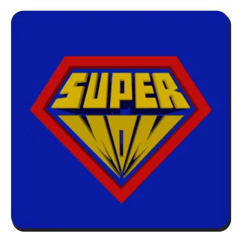 Super Mom 3D, Τετράγωνο μαγνητάκι ξύλινο 9x9cm