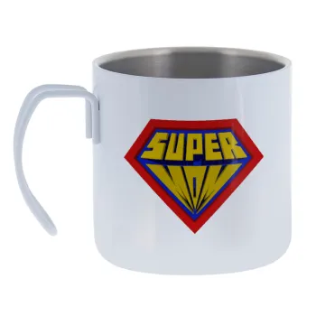 Super Mom 3D — Κούπα Ανοξείδωτη διπλού τοιχώματος 400ml