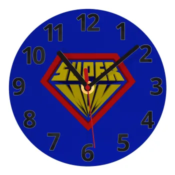Super Mom 3D, Ρολόι τοίχου γυάλινο (20cm)