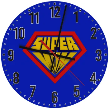 Super Mom 3D, Ρολόι τοίχου ξύλινο (30cm)