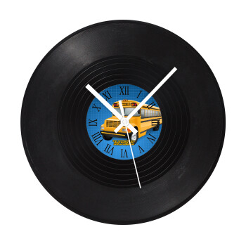 Στον αγαπημένο μου οδηγό σχολικού!, Ρολόι τοίχου Βινύλιο (30cm)