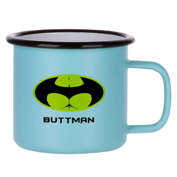 Buttman, Κούπα Μεταλλική εμαγιέ ΜΑΤ σιέλ 360ml
