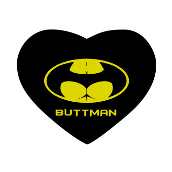 Buttman, Mousepad heart 23x20cm