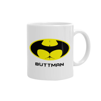 Buttman, Ceramic coffee mug, 330ml