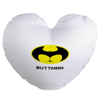 Buttman, Μαξιλάρι καναπέ καρδιά 40x40cm περιέχεται το  γέμισμα
