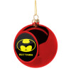 Christmas tree ball Red 8cm