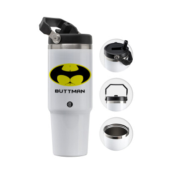 Buttman, Θερμός Ανοξείδωτο 30oz με χερούλι