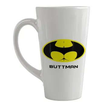 Buttman, Κούπα κωνική Latte Μεγάλη, κεραμική, 450ml