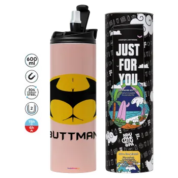 Buttman, Tumbler stainless steel PINK 600ml