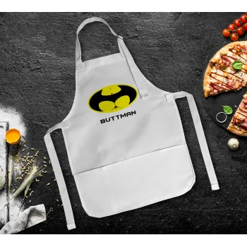 Buttman, Ποδιά Σεφ Ολόσωμη Παιδική (με ρυθμιστικά και 2 τσέπες)