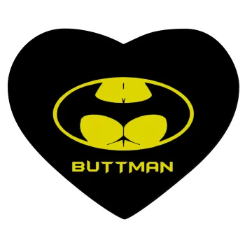 Buttman, Mousepad καρδιά 23x20cm