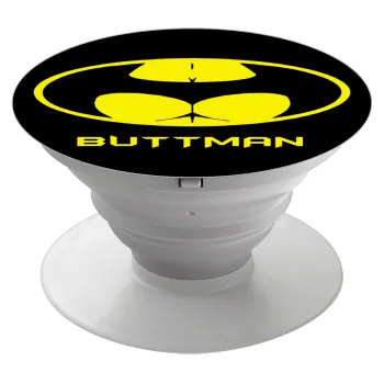 Buttman, Phone Holders Stand  White Hand-held Mobile Phone Holder