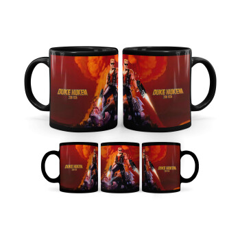 Duke nukem, Mug black, ceramic, 330ml