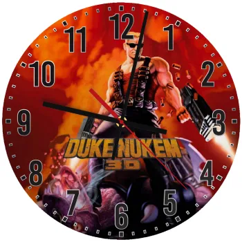 Duke nukem, Ρολόι τοίχου ξύλινο (30cm)